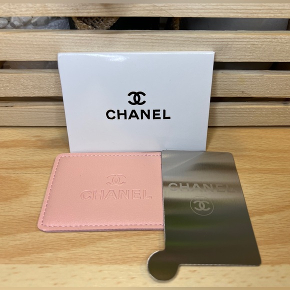 Other - Chanel GWP Light Pink Mirror with card case